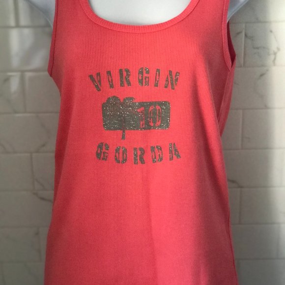 Sexy hot pink t-shirt from Virgin Gorda island - Picture 1 of 2